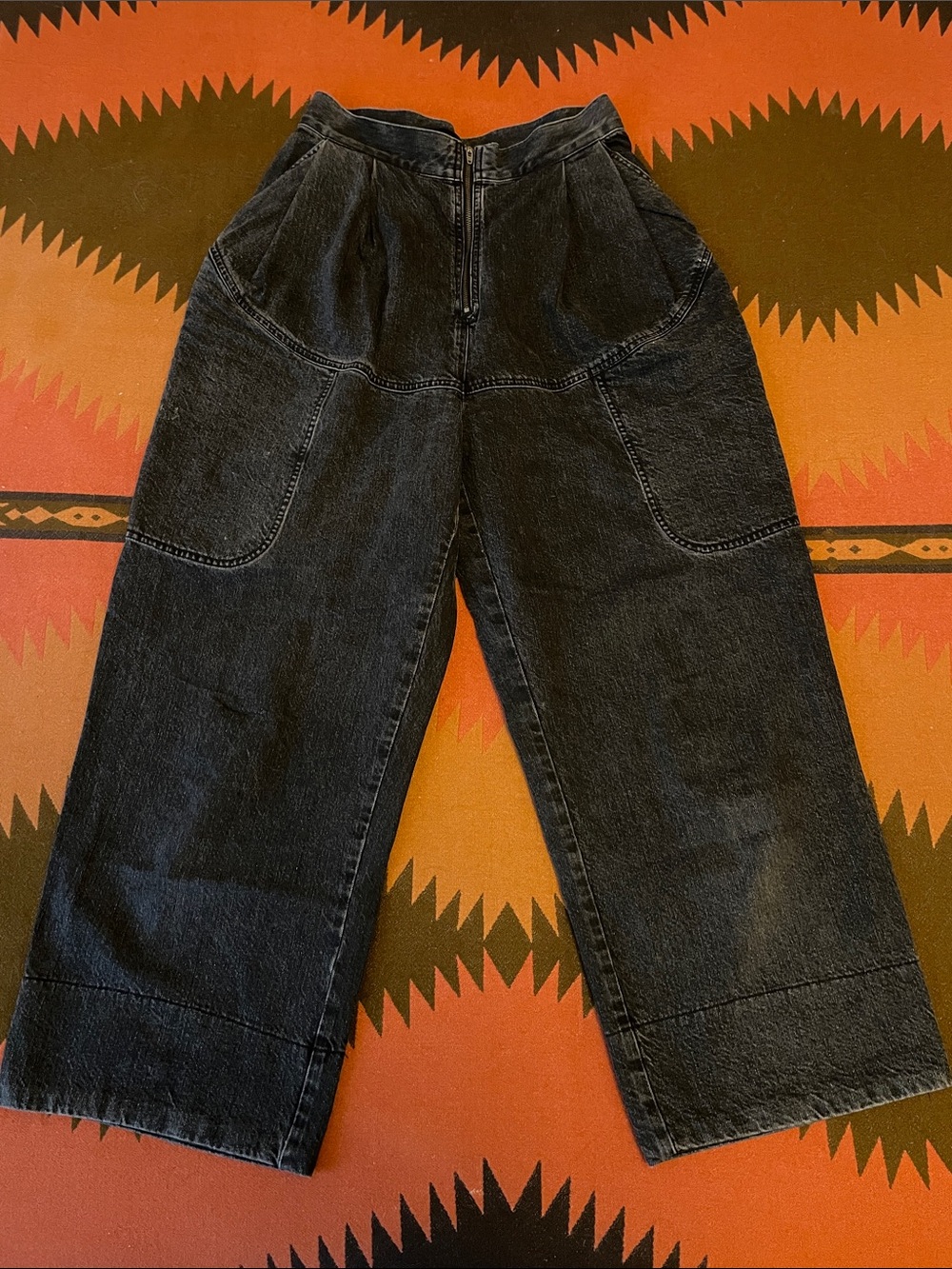 Rachel Comey black denim trousers